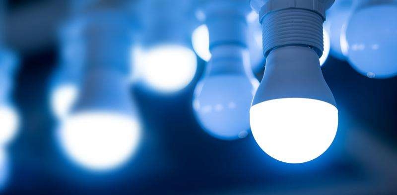 LED bulbs to save electricity